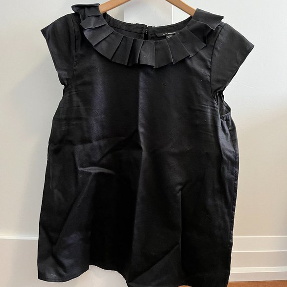 CLUB MONACO Black Sleeveless Silk Top - Picture 1 of 3